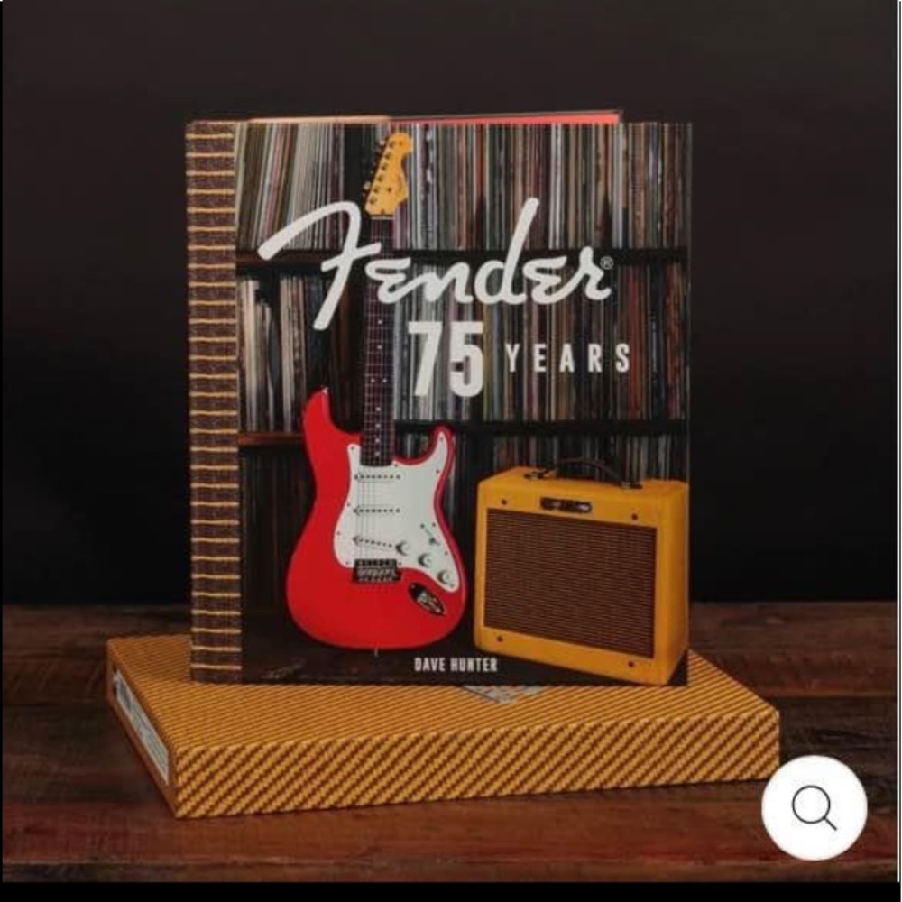 Fender 75 Years Hardcover Commemorative Book